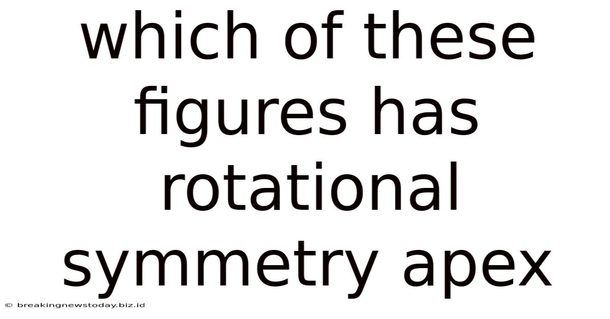 Which Of These Figures Has Rotational Symmetry Apex