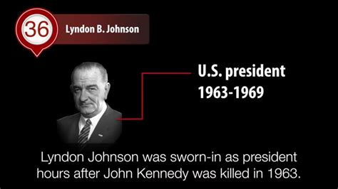 Which Statement Best Describes President Lyndon Johnson