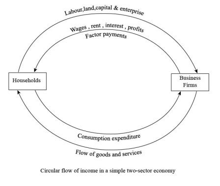 Which Statement Best Describes The Circular Flow Model