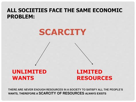 Why Do All Societies Face The Problem Of Scarcity