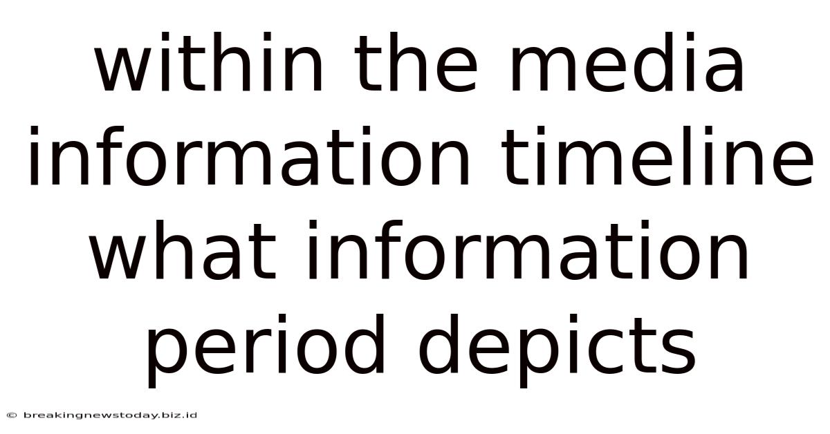 Within The Media Information Timeline What Information Period Depicts